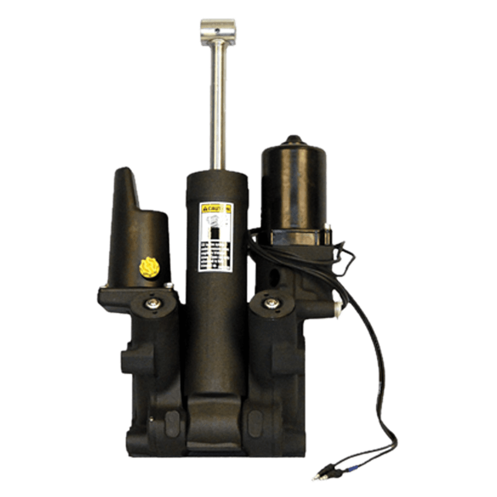 Marine tilt and trim hydraulic unit.