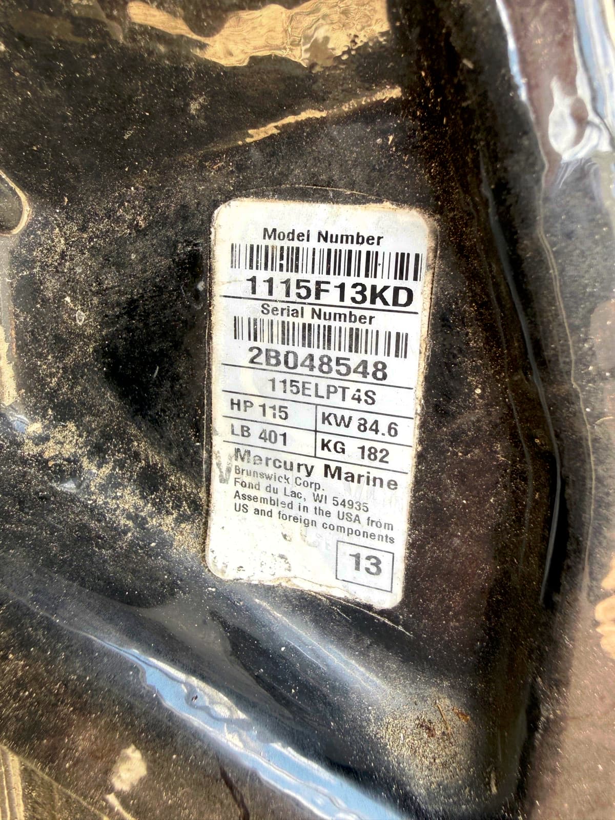 Mercury serial tag example